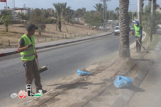 فيديو - كفر قاسم :  بعد النشر في قسماوي نت  البدء بالمراحل الاولى من البستنة والتشجير في جزر مدخل المدينة 